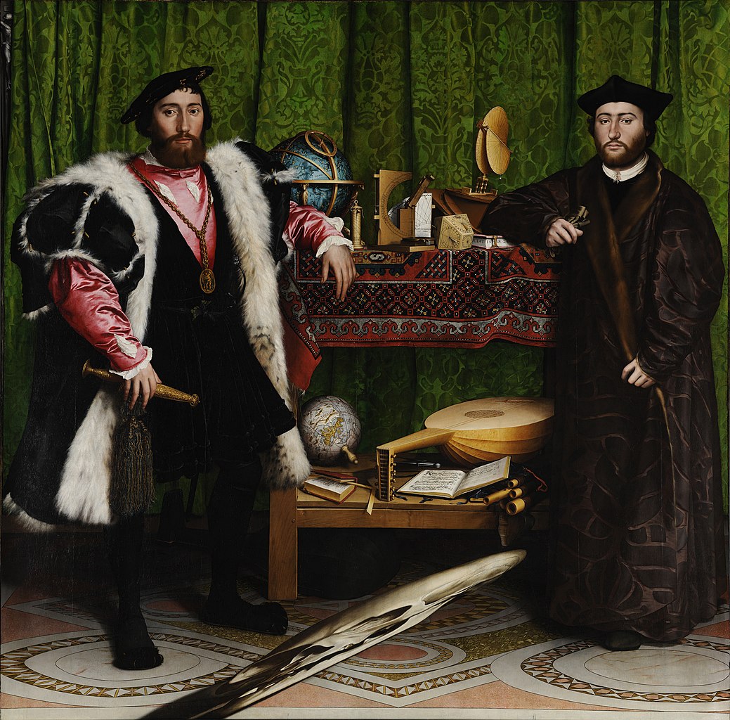 Les Ambassadeurs par Holbein.